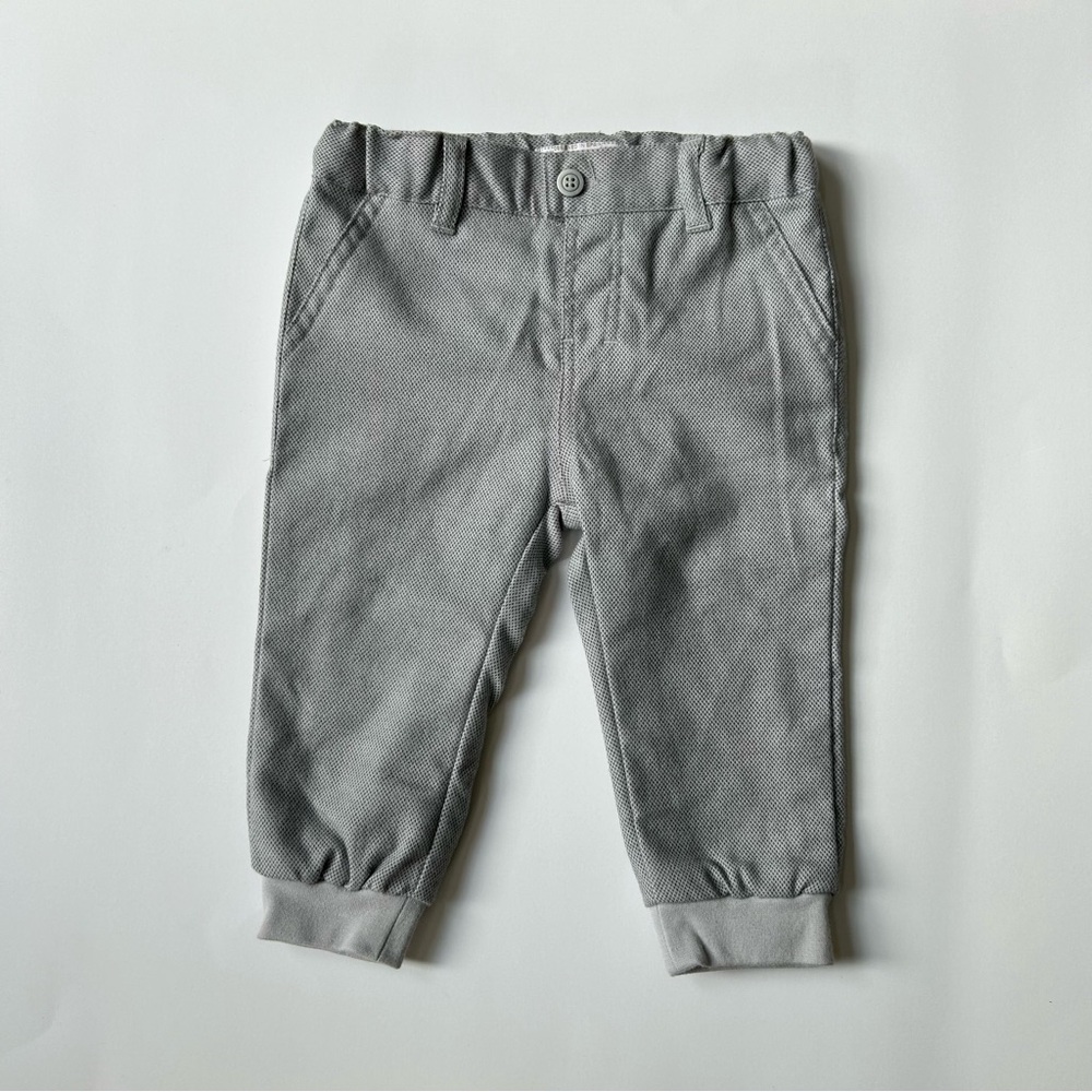 Mayoral Baby Boy Gray Pants, Size 6-9 Months